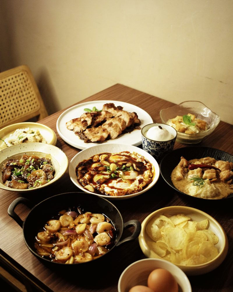 The seasonal menu